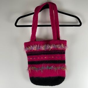 Handcrafted Wool Shoulder Bag
